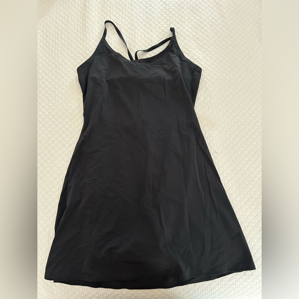 Outdoor Voices Exercise Dress Size M Black